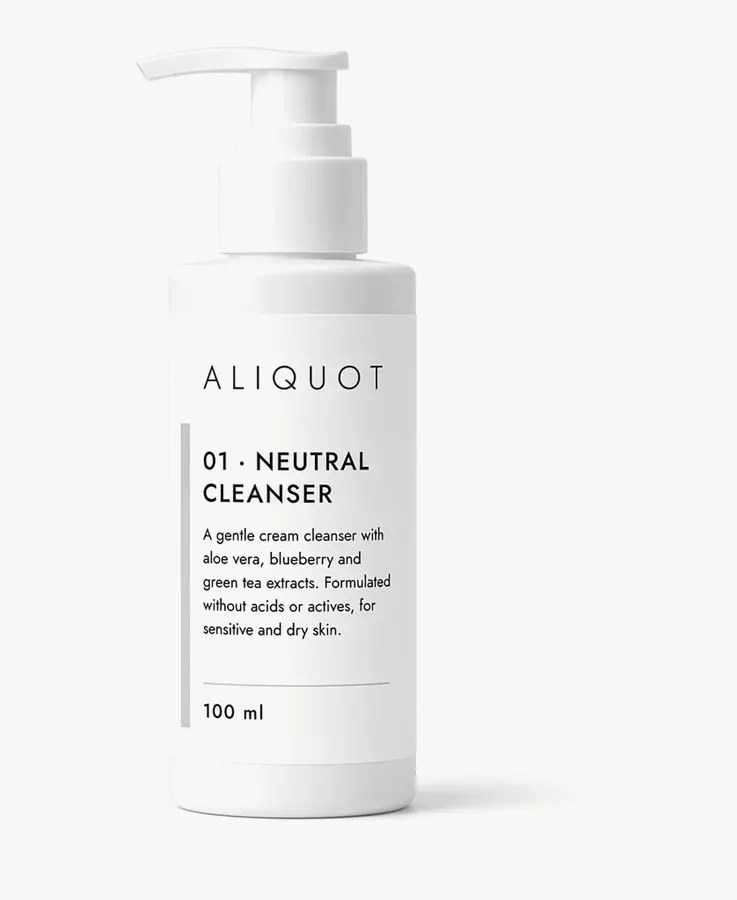 Aliquot 01 · Neutral Cleanser